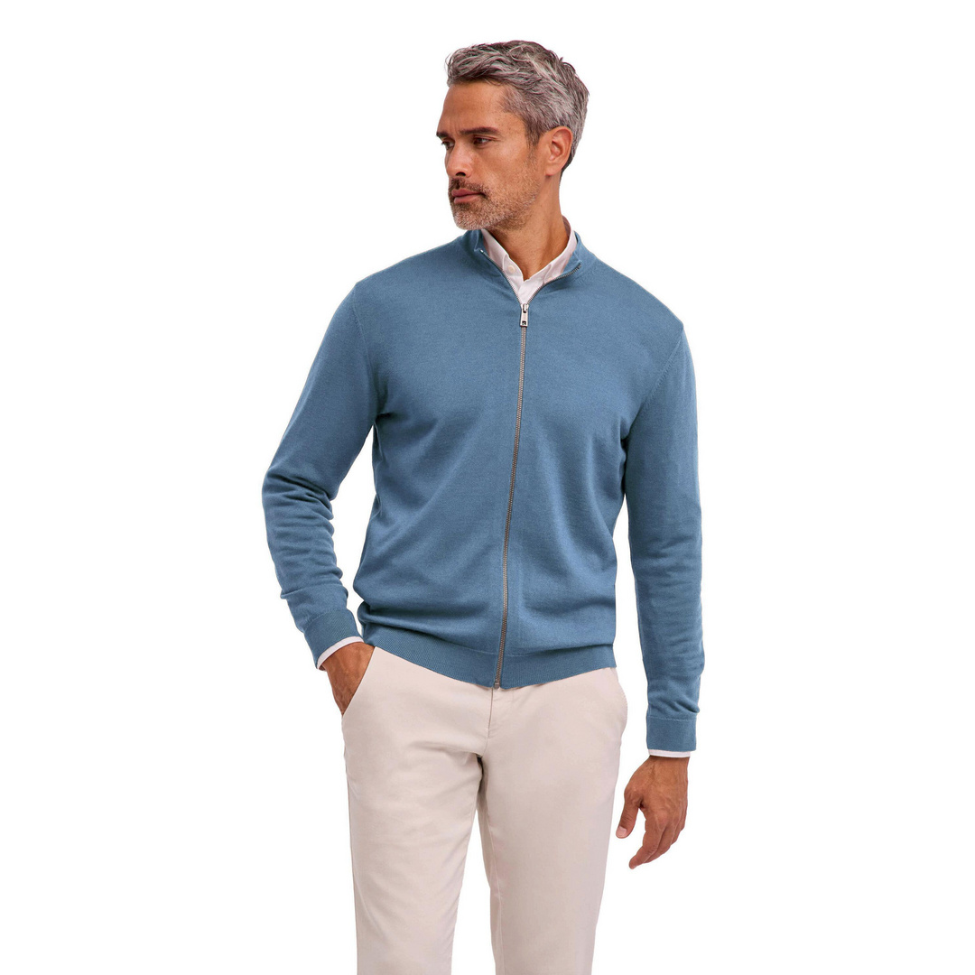 FALKE Pure Merino Wool Hommes Gilet zippé
