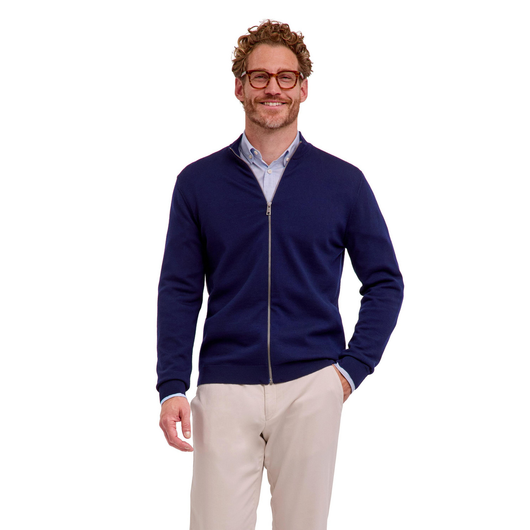 FALKE Pure Merino Wool Hommes Gilet zippé
